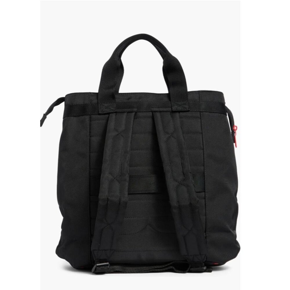 Hunter Black Hybridz-007 Backpack Tote with Padded Straps & Zip Pocket New - Picture 2 of 6